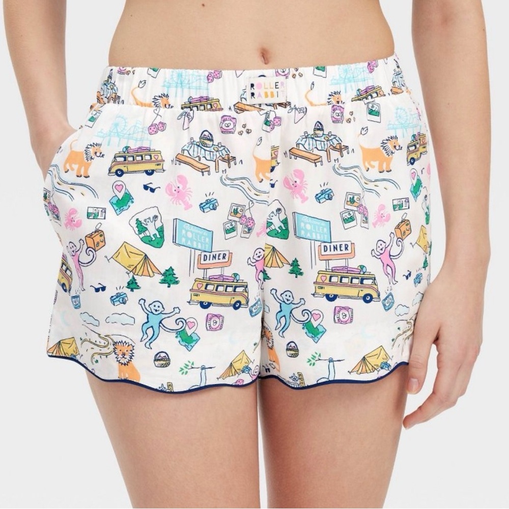 NWT! TARGET x ROLLER Roadtrip Poplin Boxer Shorts